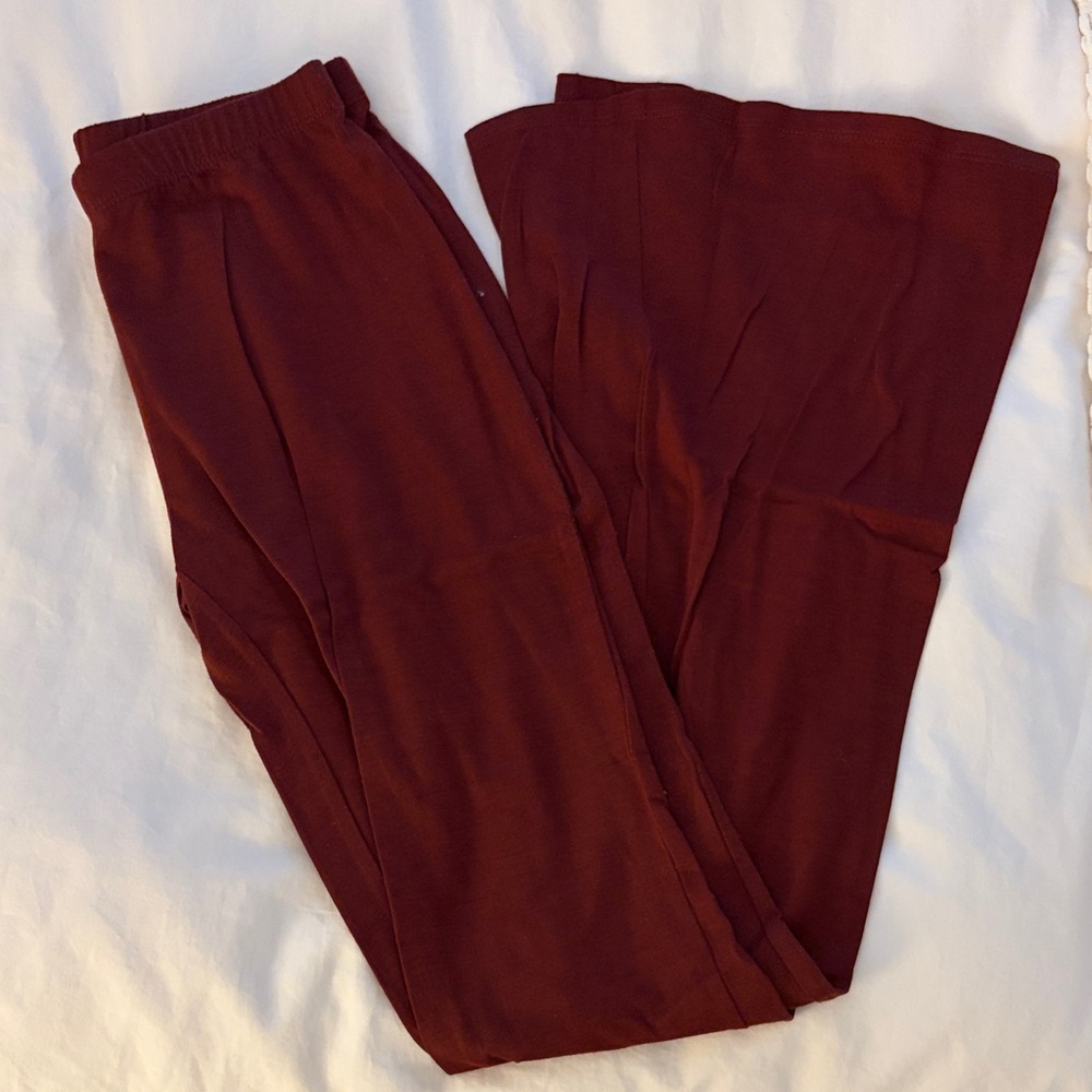 Mossimo Supply Co. Women's Boot Cut Pants - Dark Red